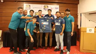 Ratnagiri Jets unveil new jersey on the onset of the Maharashtra Premier League Season 2